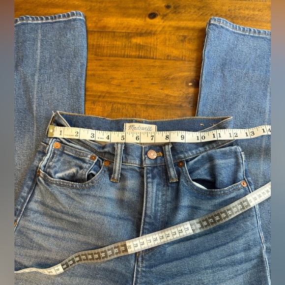 MADEWELL Flea Market Flare Jeans in Amaretto Wash NWOT - Picture 9 of 12